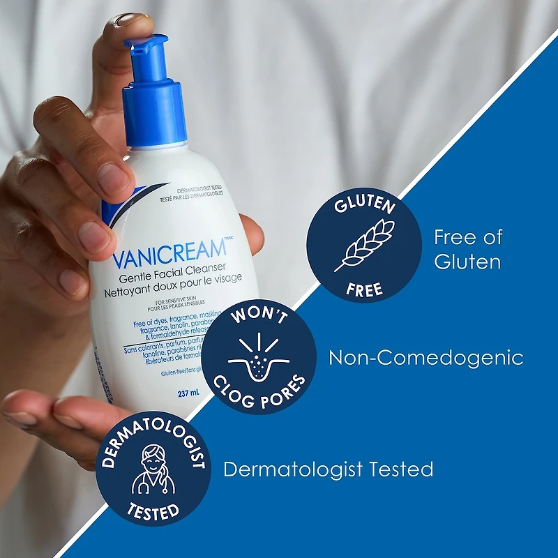 Vanicream Gentle Facial Cleanser