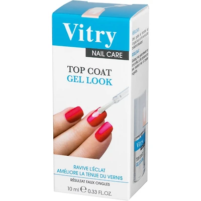 Top Coat Gel Look