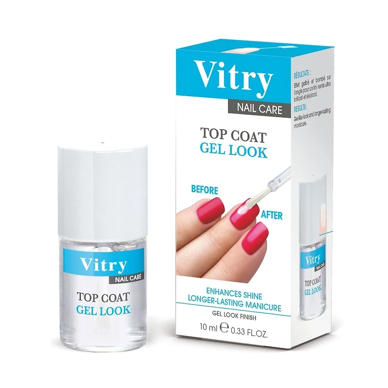 Top Coat Gel Look