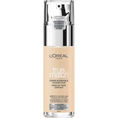 True Match Foundation with Hyaluronic Acid & Moisturizing Care