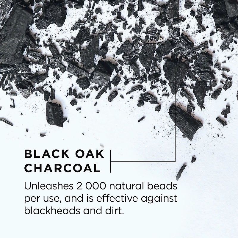 Face Scrub for men, Pure Charcoal Anti-blackhead Scrub With Oak Charcoal