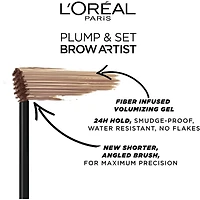 Brow Artist Plump & Set, Volumizing Eyebrow Gel