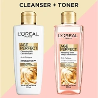 Age Perfect Lait Nettoyant visage revitalisant pour peau mature, Vitamine C