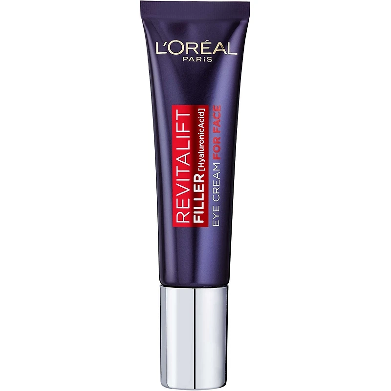 Revitalift Crème de yeux pour le visage Hydratant avec acide hyaluronique, sans parfum, sans alcool