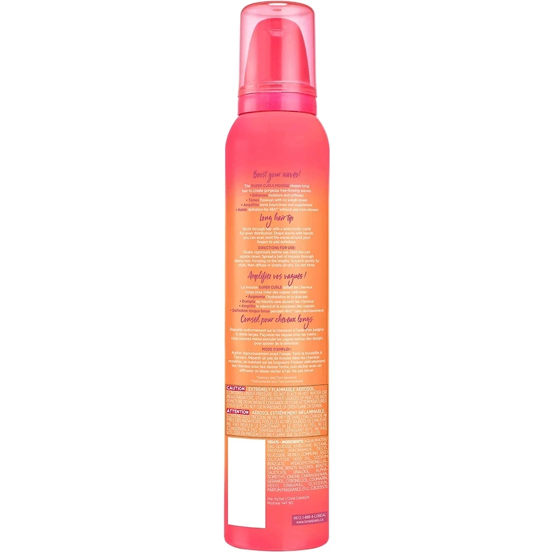 Hair Expertise Dream Lengths Mousse Super Curls 200ml