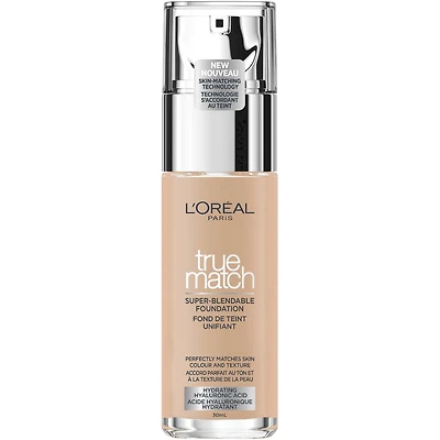 True Match Foundation with Hyaluronic Acid & Moisturizing Care