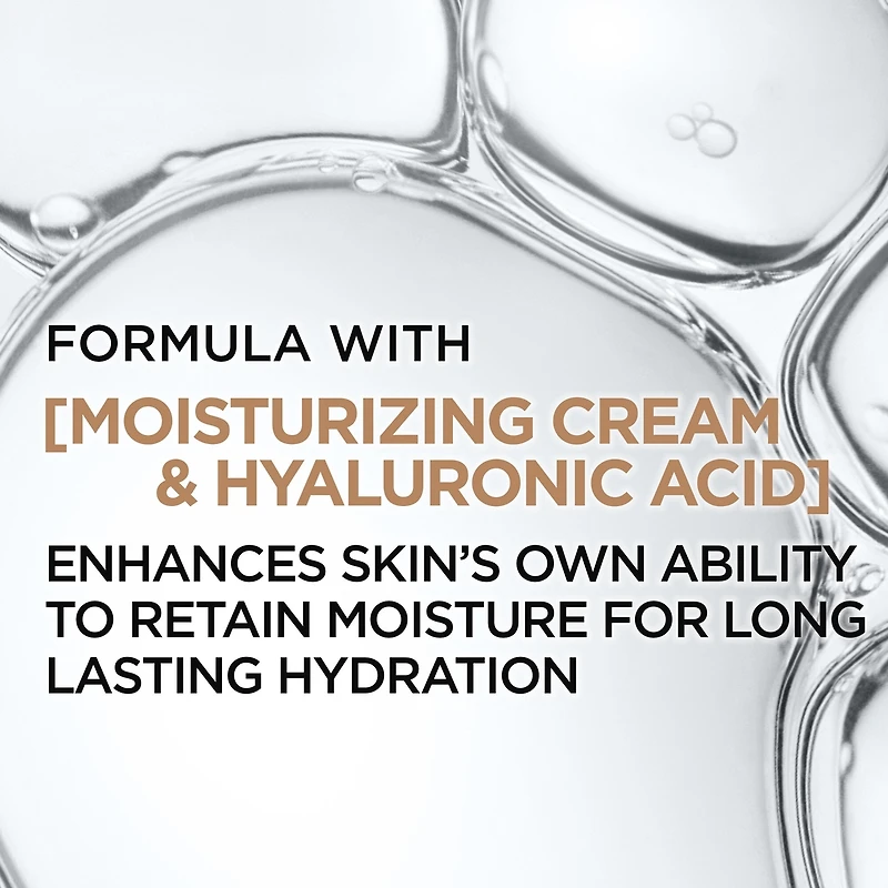 True Match Foundation with Hyaluronic Acid & Moisturizing Care