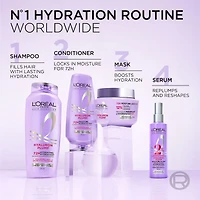 L'Oreal Paris Hair Expertise Hyaluron Plump Moisture Wrapping Mask with Hyaluronic Acid for Dry Hair, Adds Moisture, For Hair Hydration, 300ml
