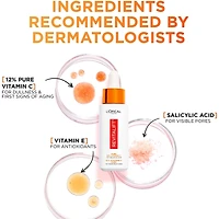 Sérum illuminateur à 12 % de vitamine C pure, peau 2x plus lumineuse