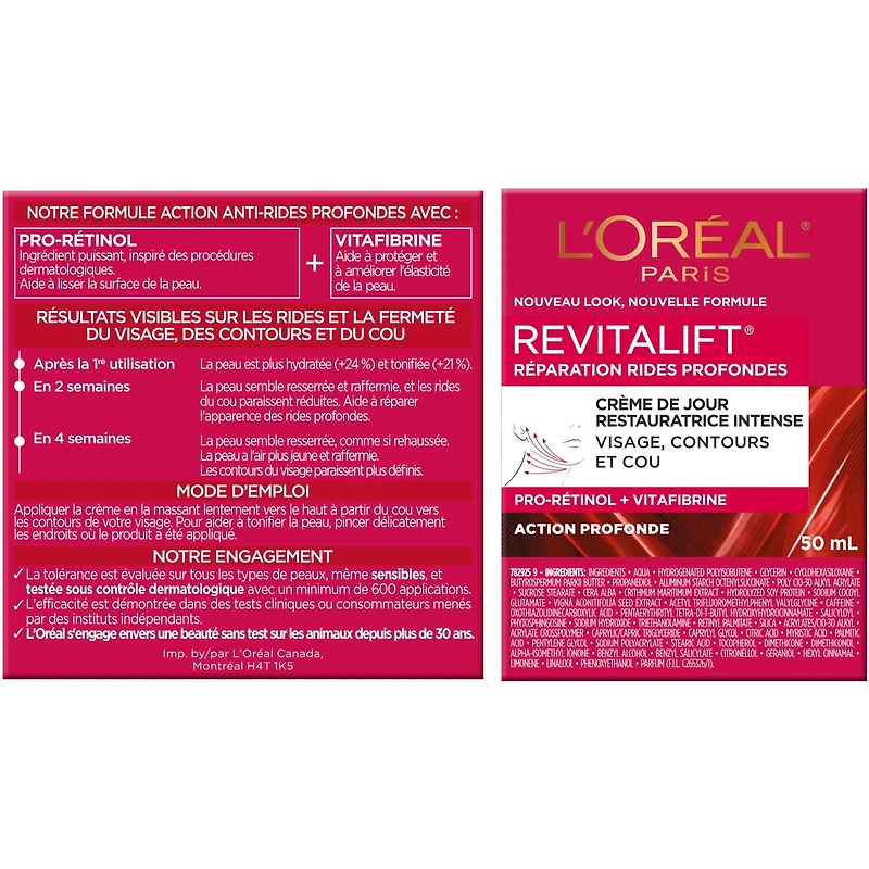 Revitalift Crème de jour Revitalift Rides Profondes