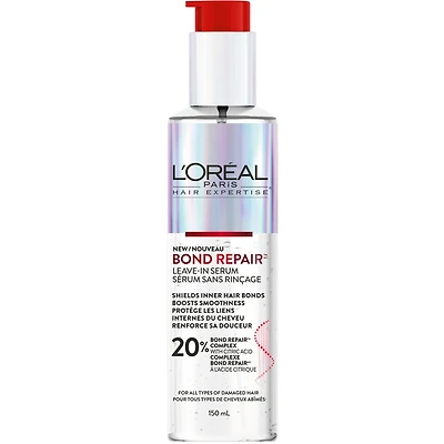 Hair Expertise Bond Repair Sérum Sans Rinçage, Répare Tous Les Types de Cheveux Abîmés, avec Complexe à L’Acide Citrique