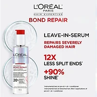 Hair Expertise Bond Repair Leave-in Serum, Repairs All Types of Damaged Hair, with Citric Acid Complex