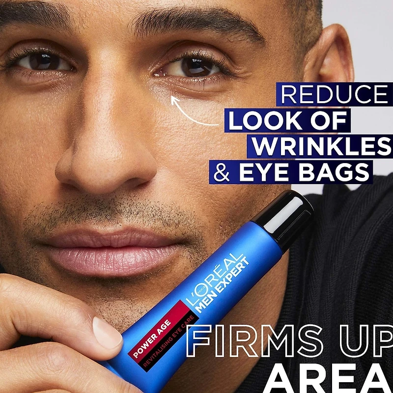 Men Expert Power Age Revitalizing Eye Care, with Hyaluronic Acid