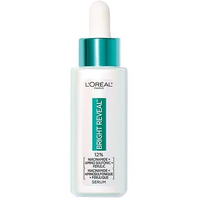 Bright Reveal Dark Spot Face Serum with 12% Niacinamide + Ferulic + Amino Sulfonic Acids