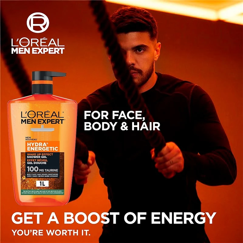 Men Expert Hydra Energetic Men's Body Wash