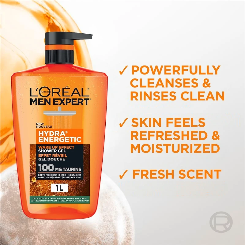 Men Expert Hydra Energetic Men's Body Wash