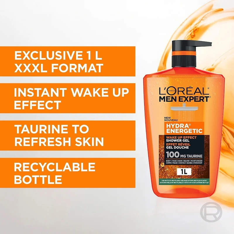 Men Expert Hydra Energetic Men's Body Wash