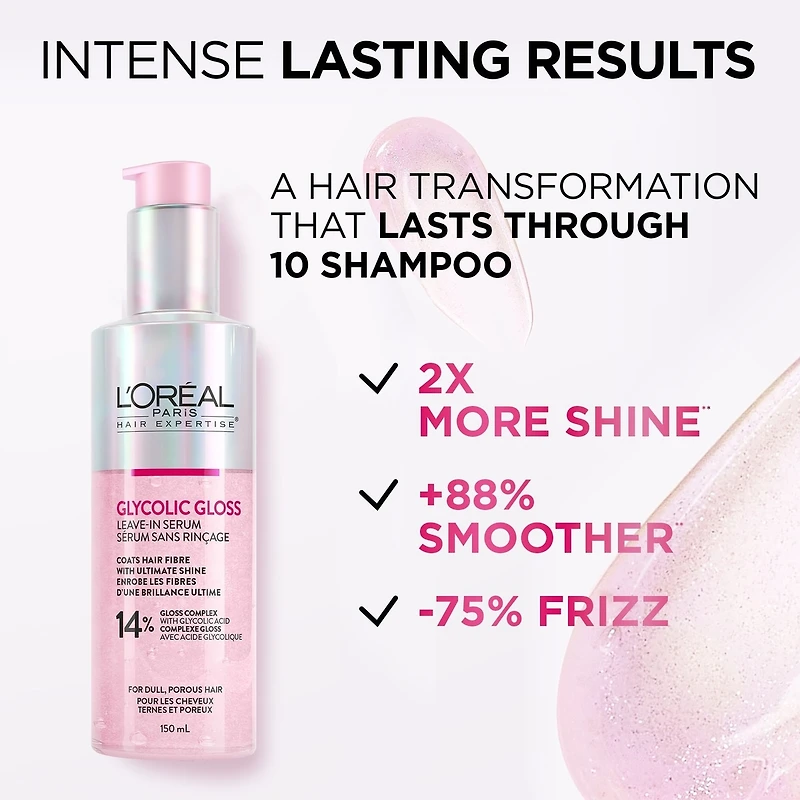 Sérum brillance sans rinçage Glycolic Gloss