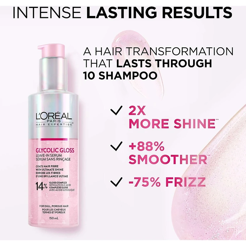 Sérum brillance sans rinçage Glycolic Gloss