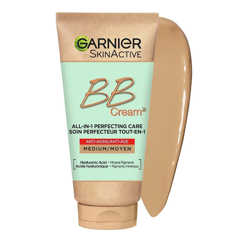 SkinActive BB Cream Anti-Aging with Hyaluronic Acid & Aloe