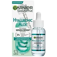Aloe Vera Sérum pour le Visage à l'Acide Hyaluronique, Repulpant et Hydratant, pour Peaux Normales à Mixtes