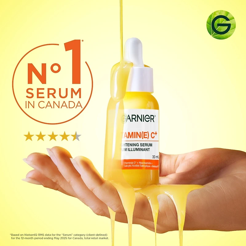 Garnier Vitamin C Face Serum with Salicylic Acid + Niacinamide + Melasyl
