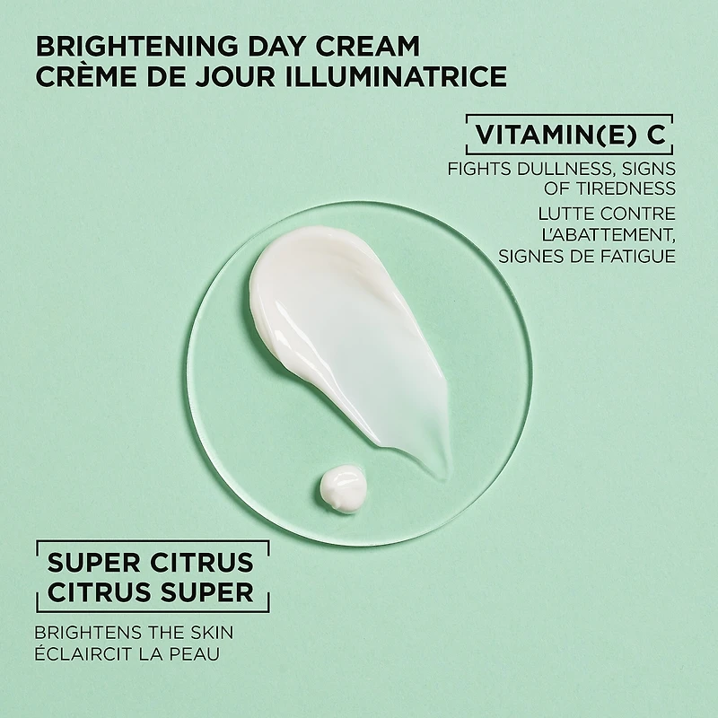 SkinActive, Brightening Day Cream, Vitamin C*