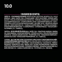 Olia Ammonia-Free Permanent Hair Dye, 10.0 Ultra Light Blonde, 60% Oils, 1 Kit