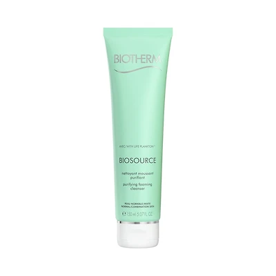 Biosource Purifying Foaming Cleanser for Normal To Combination skin with Zinc, for Hydration and removing impurities