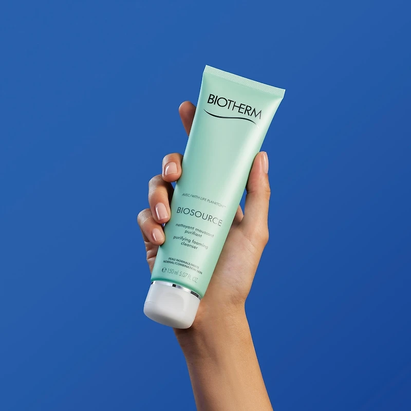 Biosource Purifying Foaming Cleanser for Normal To Combination skin with Zinc, for Hydration and removing impurities