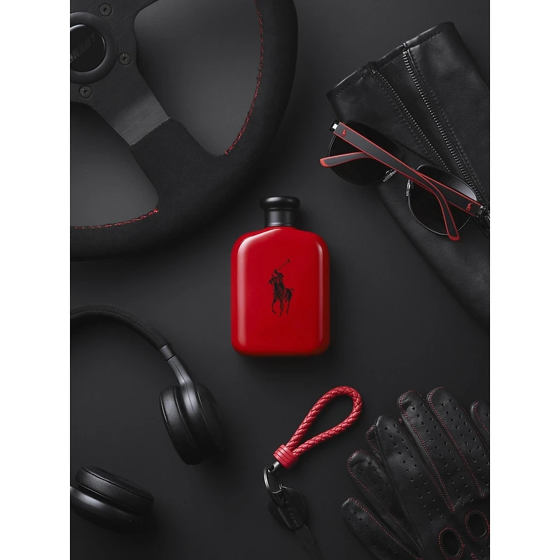 Polo Red Eau de Toilette, Fragrance Terreuse et Boisée pour homme