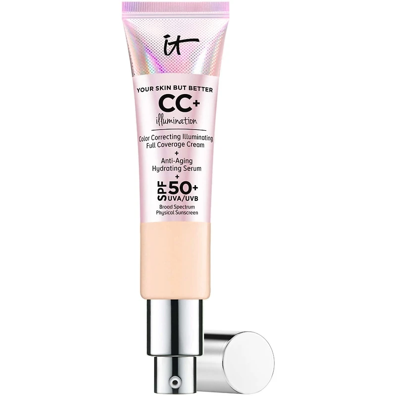 Your Skin But Better™ Illumination - Full-Coverage CC Cream Foundation & Moisturizer with SPF 50+