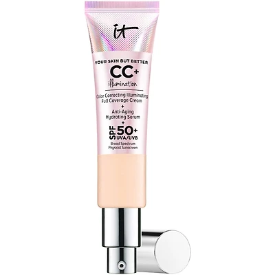 Your Skin But Better™ Illumination - Full-Coverage CC Cream Foundation & Moisturizer with SPF 50+