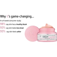 Crème revitalisante, anti-âge, Confidence in a Cream Rosy Tone