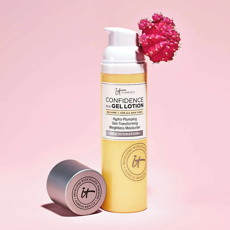 Gel Hydratant Léger Longue Durée Repulpant Confidence in a gel lotion