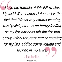 High Pigment Moisturizing Lipstick, Pillow Lips with collagen