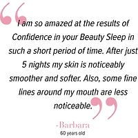 Crème de nuit hydratante et anti-âge, Confidence in your Beauty Sleep