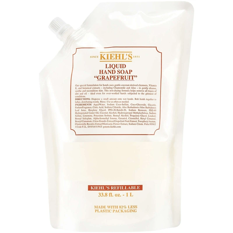 Recharge de Savon liquide pour les main - Pamplemousse