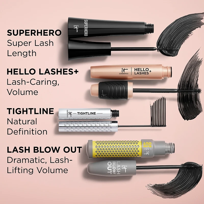 Mascara Hello Lashes Avec Sérum Soin Des Cils
