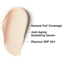 CC+ Cream Foundation with Spf 50+, anti aging, full Coverage, Your Skin But Better™