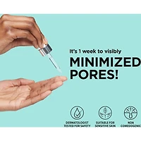 10% D'acide Glycolique, Acide Hyaluronique Sérum Concentré Bye Bye Pores