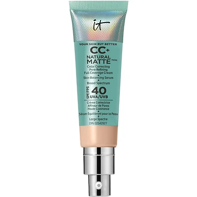 Your Skin But Better™ CC+ Cream Full Coverage Natural Matte Foundation SPF 40