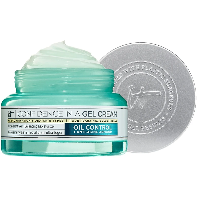 Hydratant pour le visage Confidence in a Gel Cream OC avec niacinamide et vitamine E