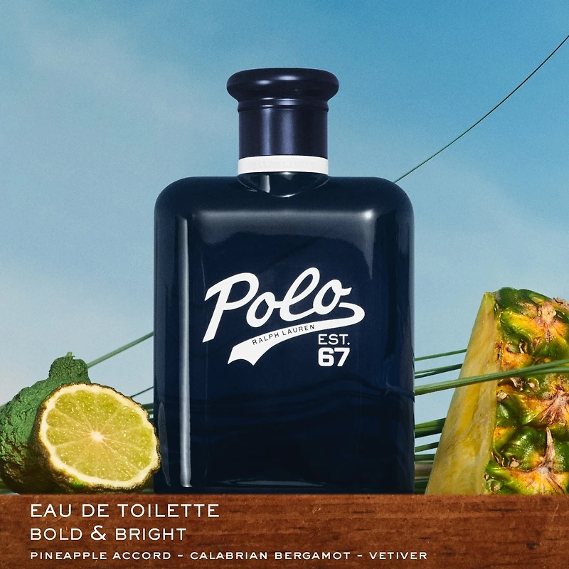 Eau de toilette Polo 67 boisée et fraîche pour homme