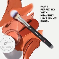 Heavenly Luxe™ Cream Blush Brush #3 For Flawless Makeup & Streak-Free Application