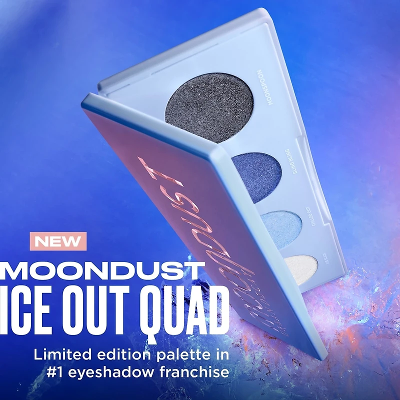 Moondust Ice Out Shimmer Quad Palette - Limited Edition