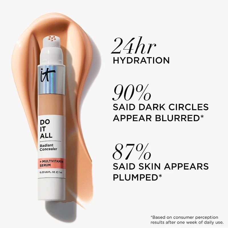 DO IT ALL Radiant Concealer + Multivitamin Serum