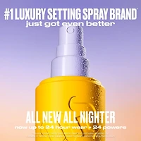 Spray fixateur hydratant et éclatant All Nighter avec tenue 24 heures