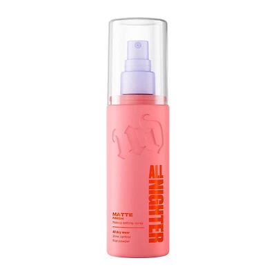 Spray fixateur de maquillage mat All Nighter avec tenue de 24 heures