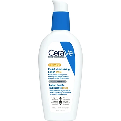 Lotion hydratante quotidienne visage avec SPF 30